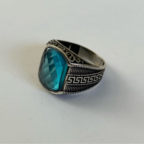 COMING SOON❣️925 Silver blue ring - Picture 2 of 6